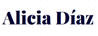 Alicia Díaz Fisioterapia